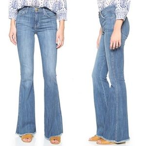 Current/Elliott High Rise Low Bell Jeans, Size 25